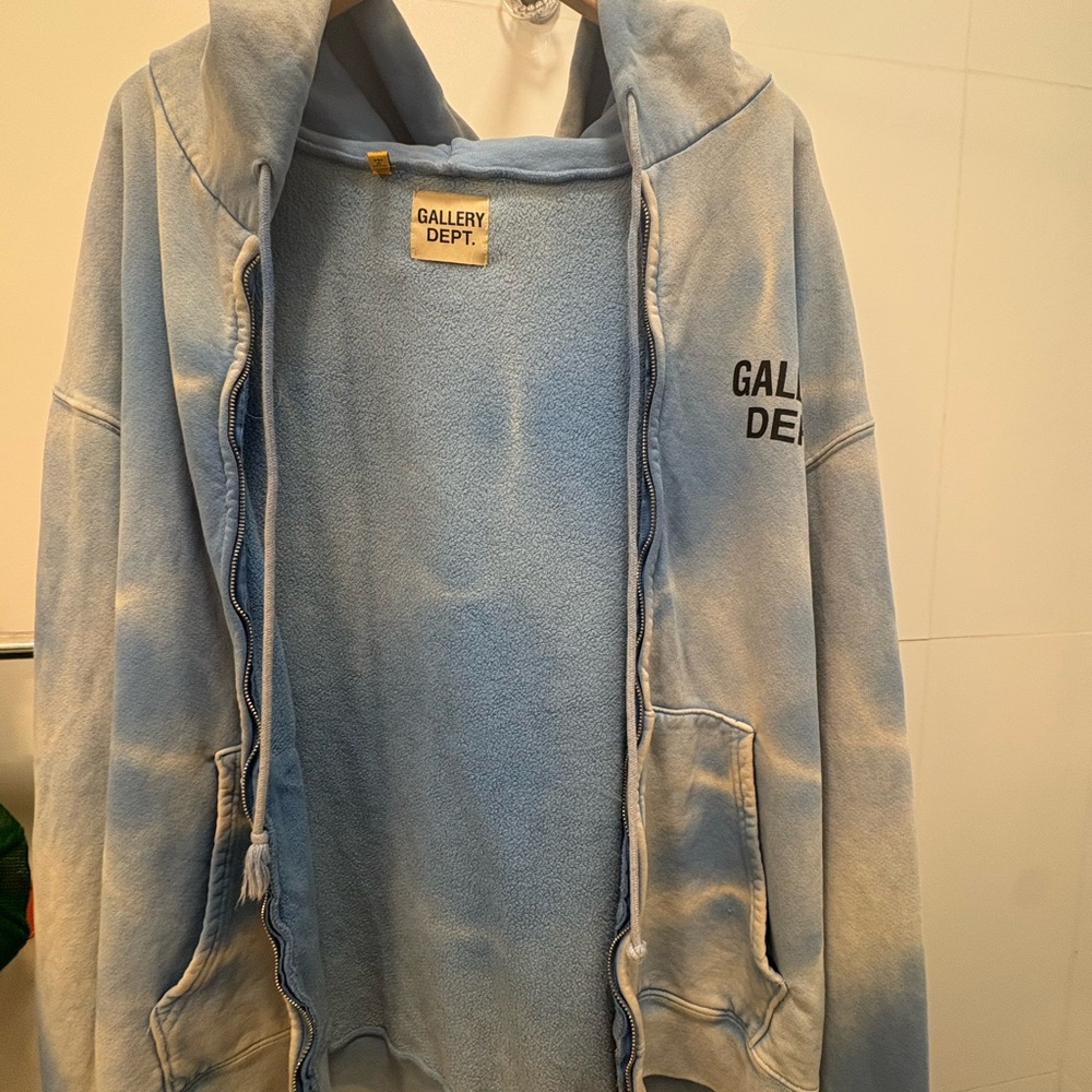 Gallery Dept Light Blue Fleece Jacket